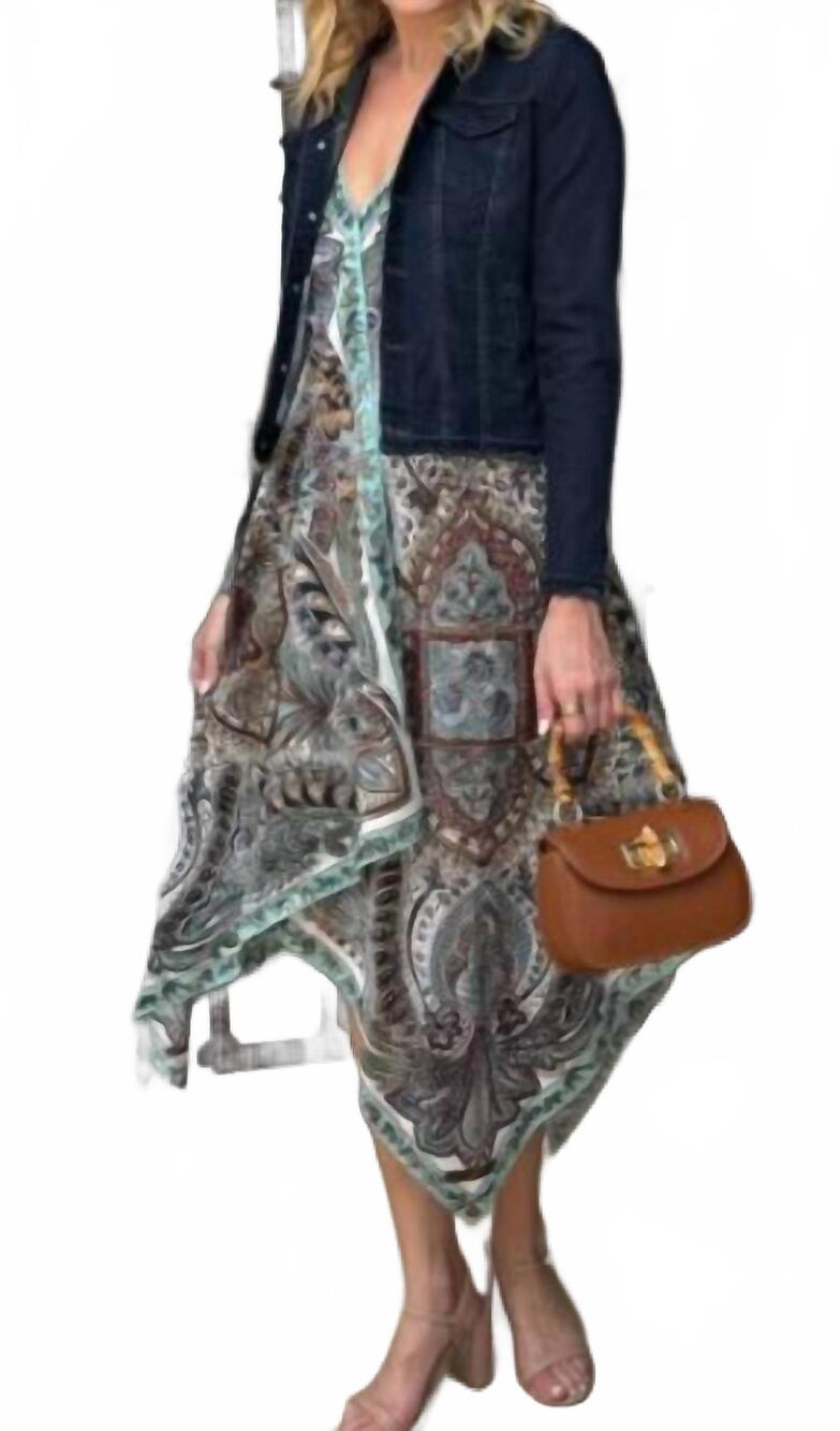 NEW STACY BRADLEY dark denim jacket in lots of fun colors
